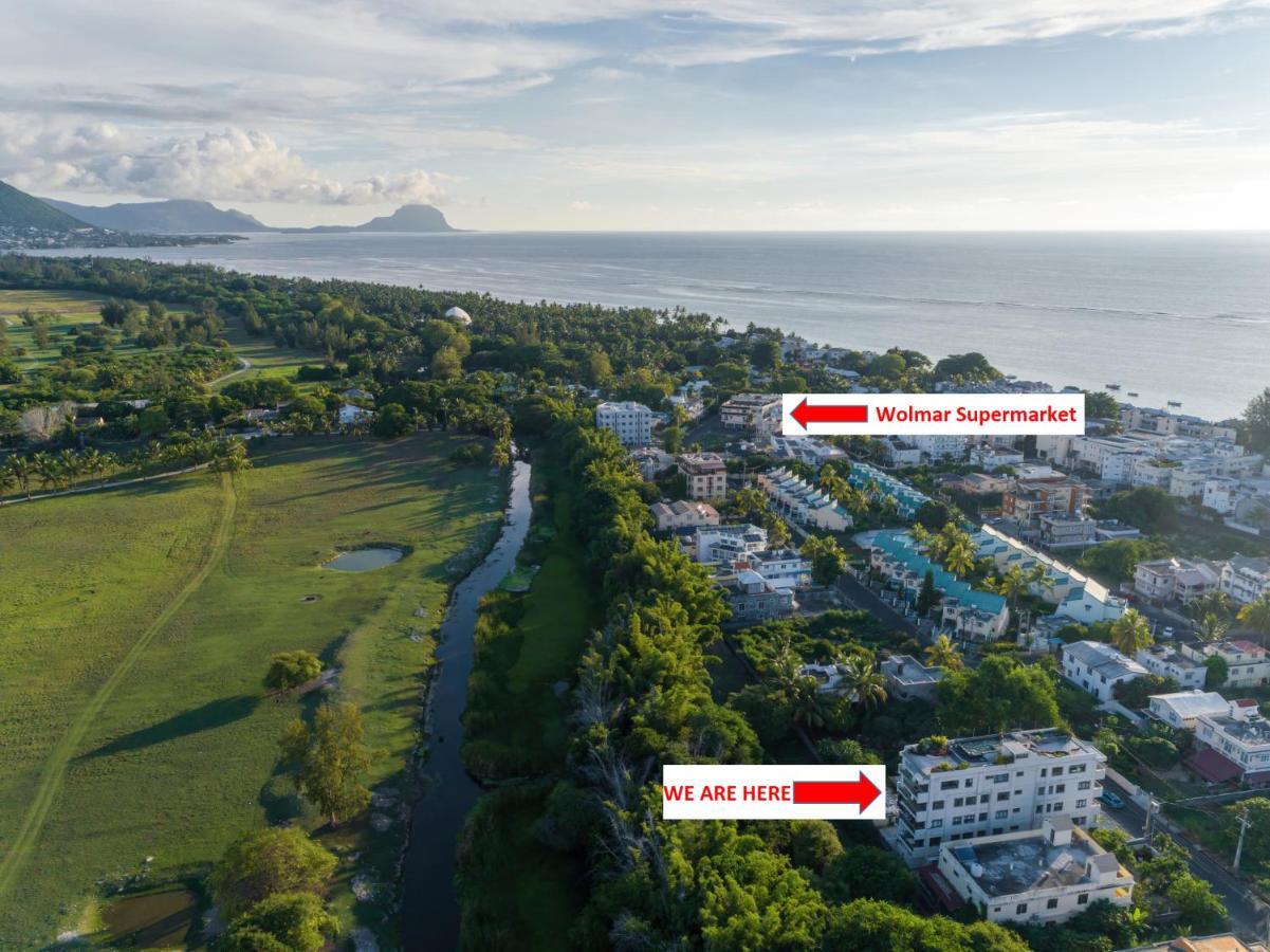 373 Wolmar Cosy And Modern Apartment- 200 Metres From The Beach And Supermarkets And Just Next To Domaine De Wolmar With Views Of Deers And Green Natural Park Flic-en-Flacq Kültér fotó